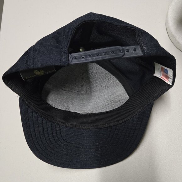 USS Jacob Jones DE-130 Eagle Crest Adjustable Snapback Hat Cap USA Made OSFA - Picture 6 of 8